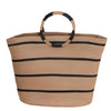 Isla Bloom - Khaki Straw Tote Bag