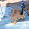 Beach Mat with Umbrella Hole