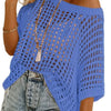 BreezeChic Crochet Summer Top