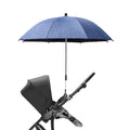 Baby Stroller Umbrella – UV Protection - Universal Clamp-On, Waterproof & Windproof Sunshade Cover