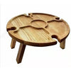 Timeless Round Wood Tray
