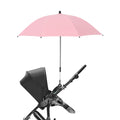 Baby Stroller Umbrella – UV Protection - Universal Clamp-On, Waterproof & Windproof Sunshade Cover