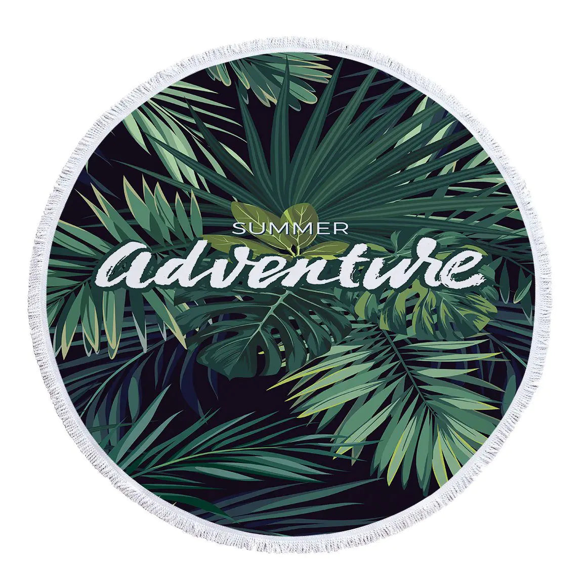 Tropical Vibes Beach Towel