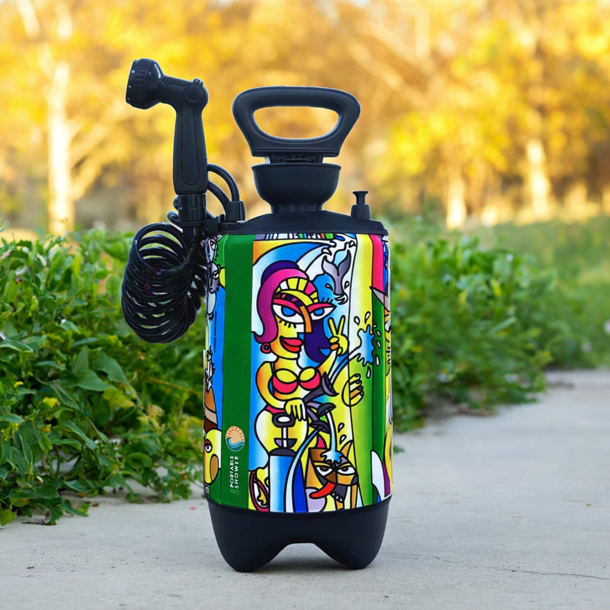 Portable Shower PRO Livin' the Dream 10L-2